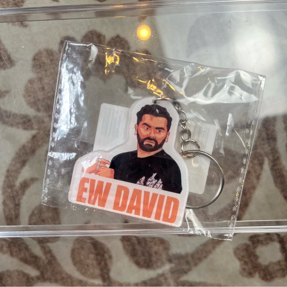 Ew David Keychain Set of 5